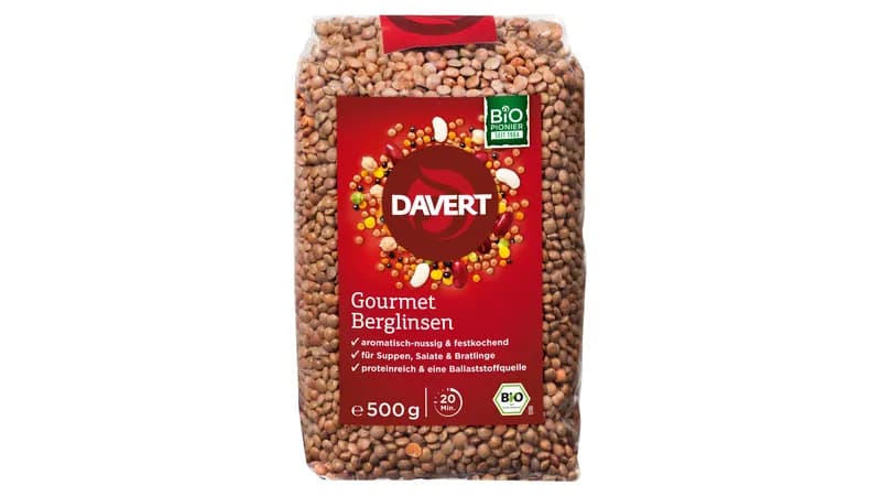 Gourmet Berglinsen 500g