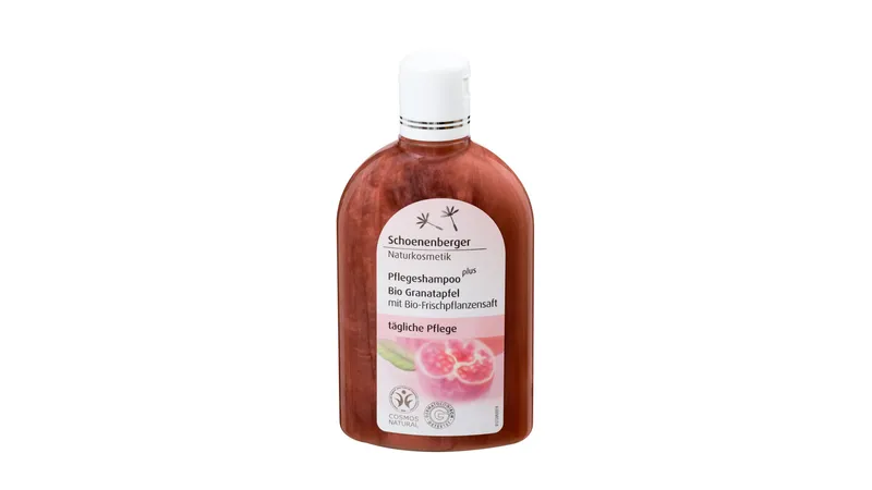 Pflegeshampoo plus Bio Granatapfel mit Bio-Pflanzensaft COSMOS von Herbaria Kräuterparadies GmbH