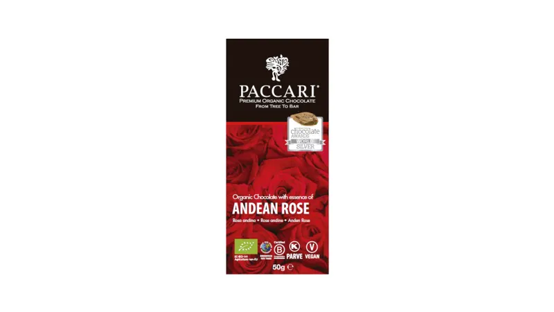 Bio Schokolade Anden Rose von PACCARI Schokolade Gallerie Bild 1