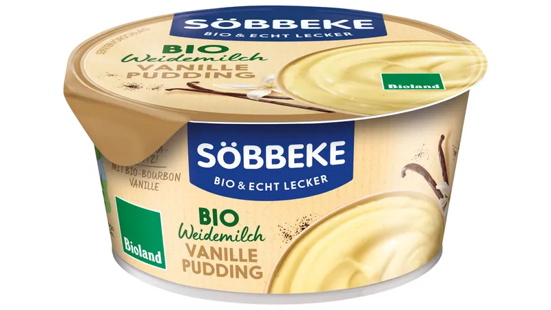 Bio Weidemilch Vanille Pudding 150g