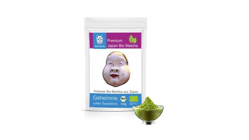 Matcha Tee Pur Bio 100g von Matchatto GmbH Gallerie Bild 1