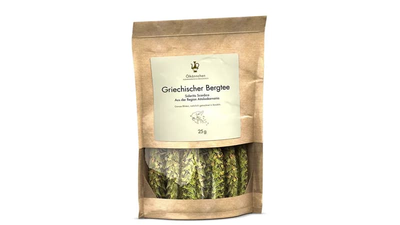 Ölkännchen Griechischer Bergtee Sideritis Scardica, Aitoloakarnania GR 25g-Tüte Gallerie Bild 1