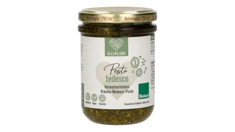 ALLERLIEBE Kräuter-Walnuss Pesto 175g von Allerliebe  Gallerie Bild 6