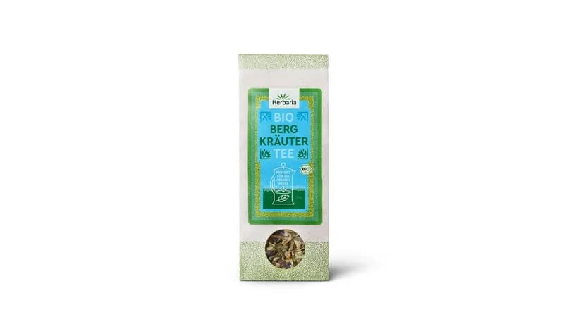 Teemischung Bergkräutertee bio von Herbaria Kräuterparadies GmbH