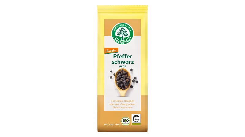 Schwarzer Pfeffer, ganz