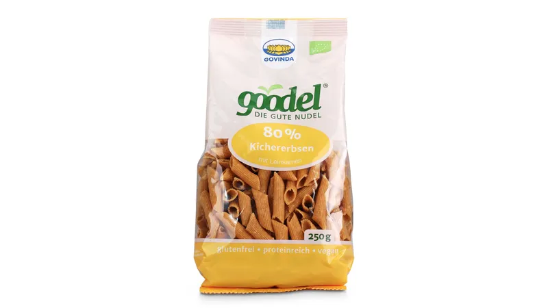 Goodels - die gute Nudel "Kichererbse-Leinsaat" Penne Gallerie Bild 1