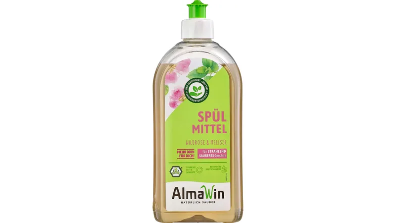 Spülmittel Wildrose&Mel. von AlmaWin Reinigungskonzentrate GmbH