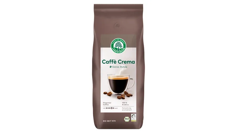 Caffè Crema, ganze Bohne