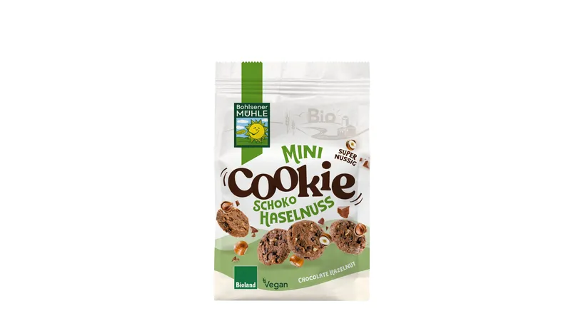 Mini Cookie Schoko Haselnuss von Bohlsener Mühle GmbH & Co. KG