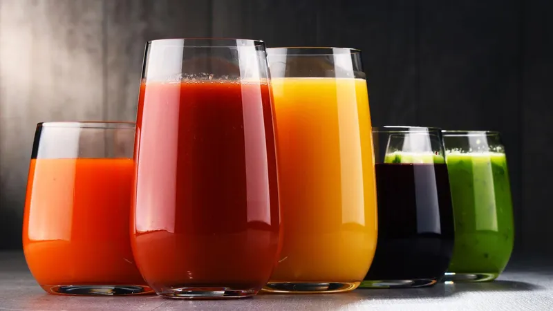 Gekühlte Smoothies & Säfte