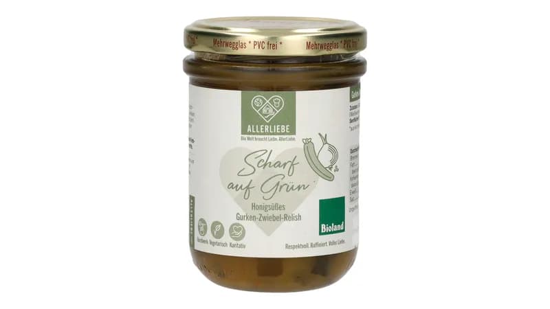 ALLERLIEBE Gurken-Zwiebel-Relish 200g von Allerliebe  Gallerie Bild 2
