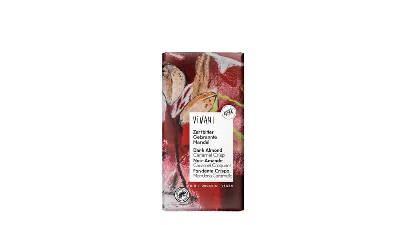Vivani - Zartbitter Schokolade Gebrannte Mandel von FineLand GmbH Gallerie Bild 2