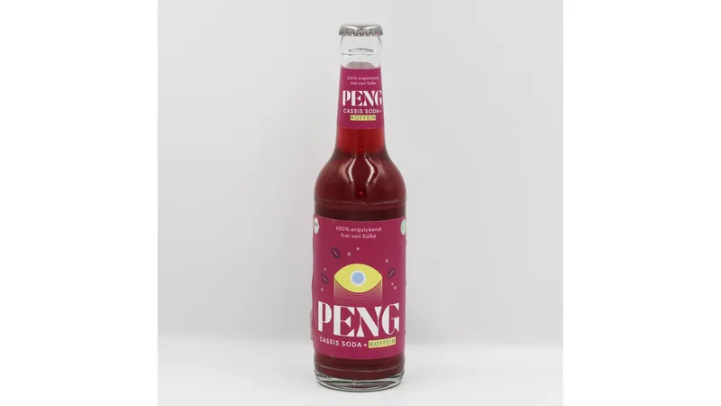 PENG Cassis Soda +Koffein von PENG Beverages GmbH Gallerie Bild 1