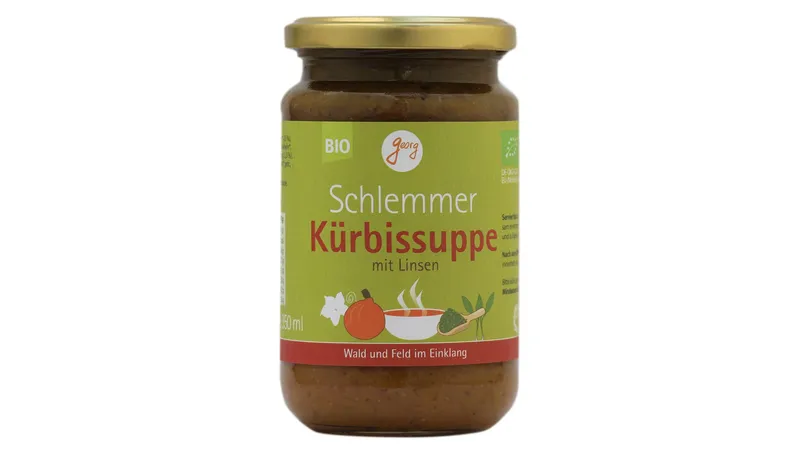 Bio Schlemmer Kürbissuppe mit Linsen von Georgs Bio-Bauern Gallerie Bild 1