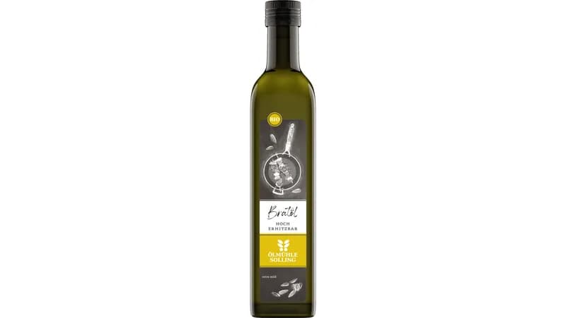 Bratöl hoch erhitzbar EG-Bio 500 ml von Ölmühle Solling Gallerie Bild 1