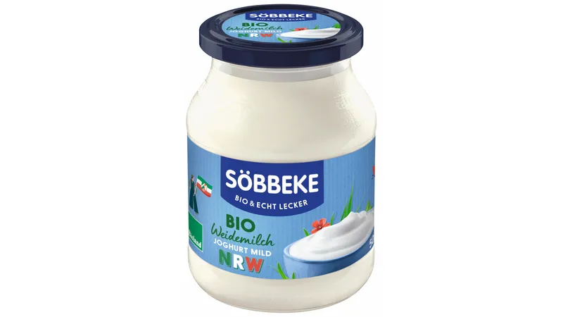 Bio Weidemilch NRW Naturjoghurt mild 3,8 %
