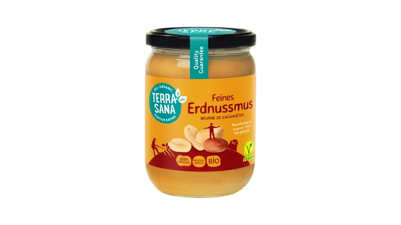 Erdnussmus fein