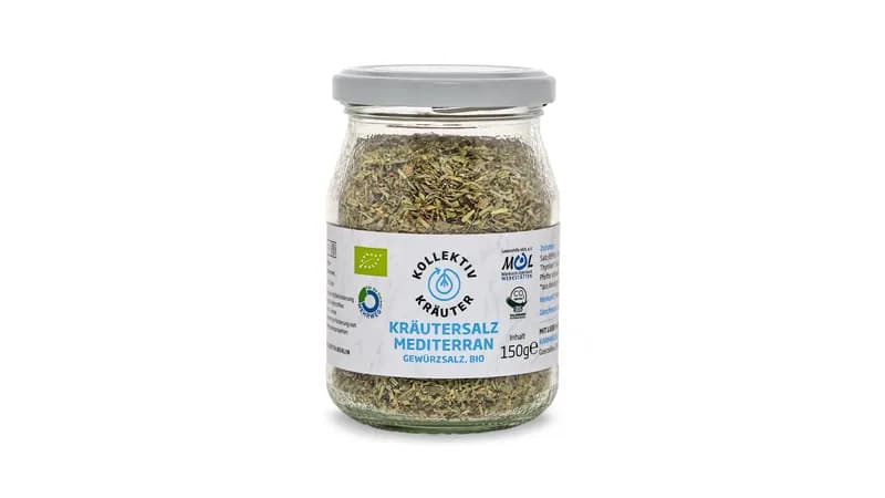 KollektivKräuter Bio-Kräutersalz Mediterran 