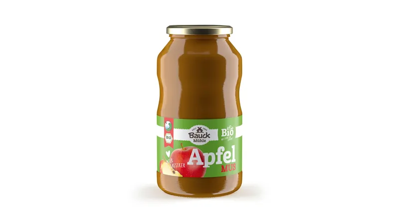 Apfelmus gesüßt Bio