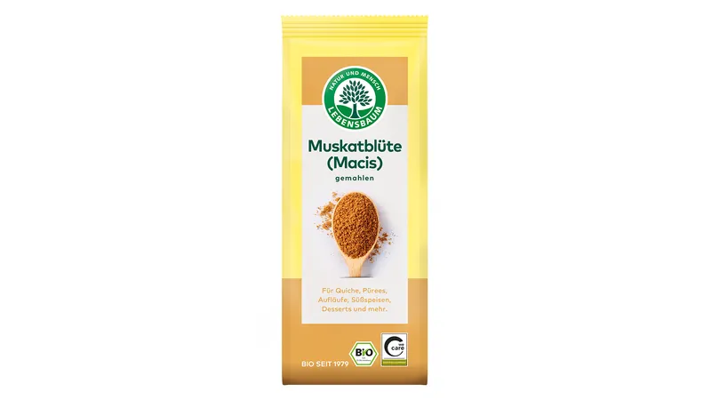 Muskatblüte (Macis), gemahlen