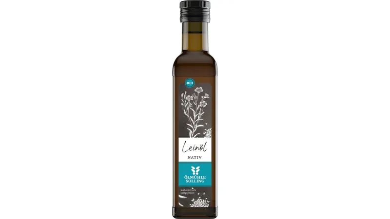 Leinöl Naturland, 250ml von Ölmühle Solling Gallerie Bild 1
