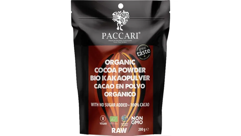 Rohes Bio Kakaopulver 100% Kakao von PACCARI Schokolade Gallerie Bild 1