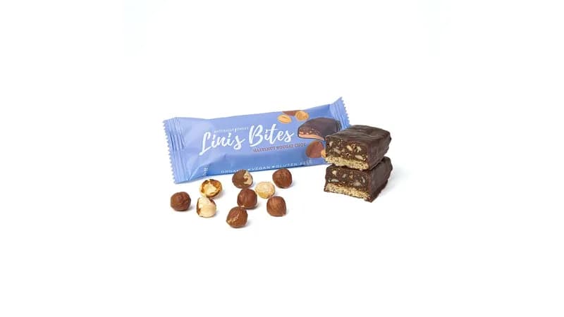 Hazelnut Nougat Choc Bio-Riegel Glutenfrei Gallerie Bild 2