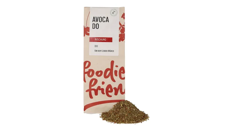 BIO Avocadogewürz in einer kompostierbaren Tüte von foodie & friends Gallerie Bild 1
