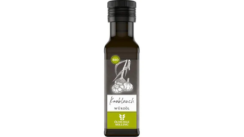 Knoblauch Olivenwürzöl EG-Bio 100 ml von Ölmühle Solling Gallerie Bild 1