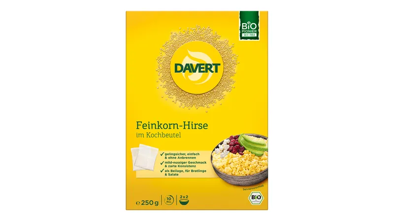 Feinkorn-Hirse im Kochbeutel 250g von Midsona Deutschland GmbH