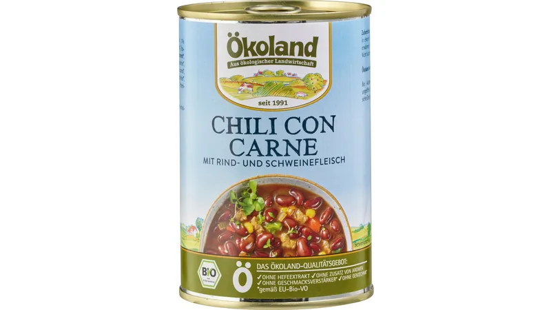 Chili con Carne mit Rind- und Schweinefleisch