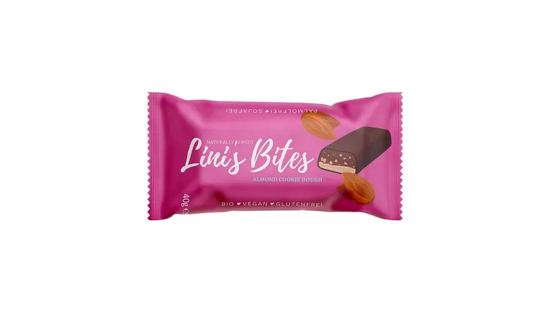 Almond Cookie Dough Style Bio-Riegel Glutenfrei Gallerie Bild 1