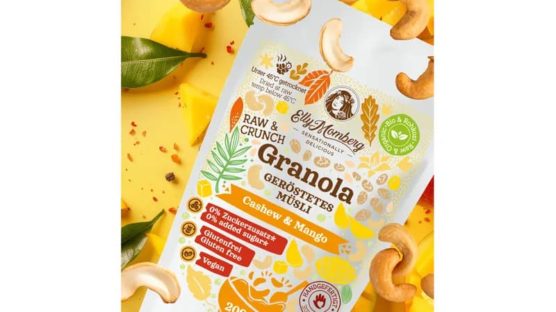 Rohkost Granola - Cashew & Mango von Elly Momberg Gallerie Bild 1