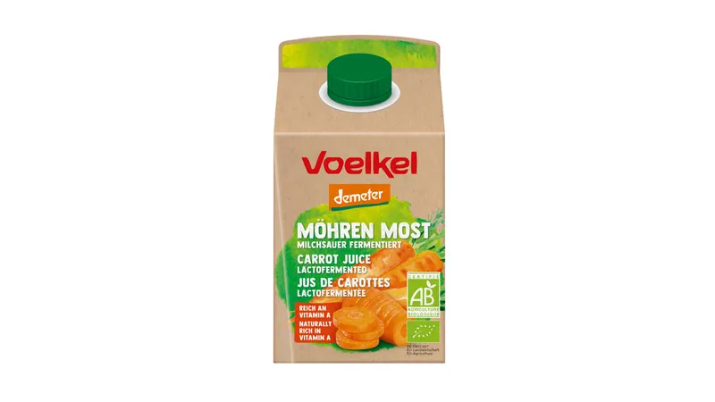 Möhren Most Milchsauer fermentiert von Voelkel GmbH