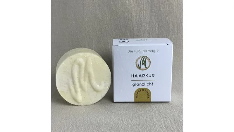 Haarkur-Taler Glanzlicht von dieKräutermagie.de