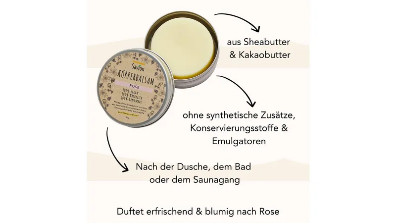 Savion Körperbalsam von SAVION Feine Seifen Gallerie Bild 3