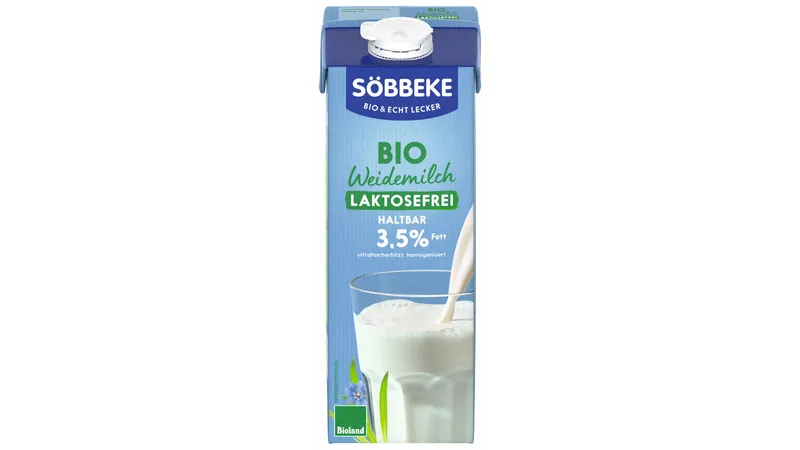 Haltbare Bio Weidemilch laktosefrei 3,5 % Fett