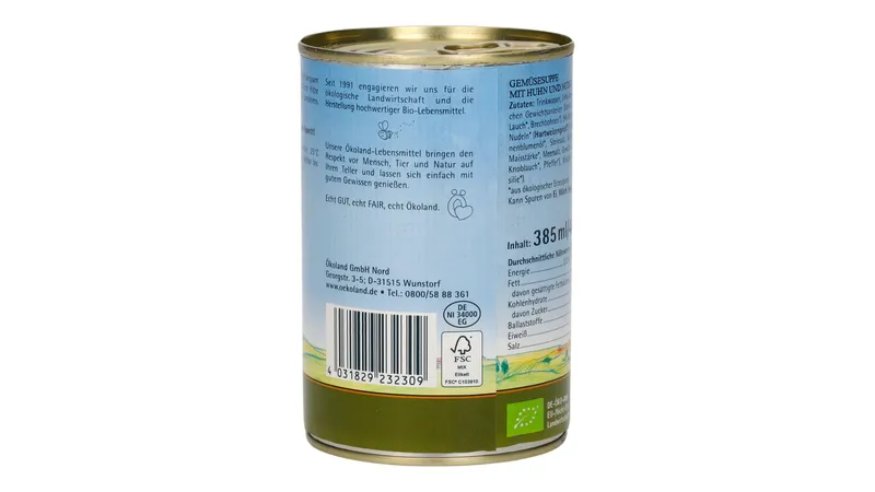 Gemüsesuppe mit Huhn
