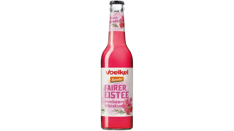 Fairer Eistee Himbeere Hibiskus