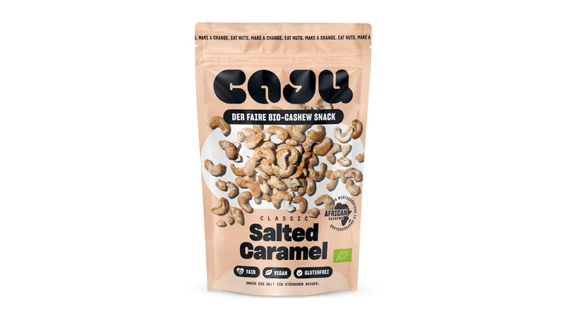 caju Bio Cashew Snack Salted Caramel 140g von caju Gallerie Bild 1