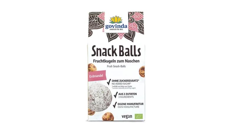 Snack Balls Erdmandel von Govinda Natur GmbH Gallerie Bild 1