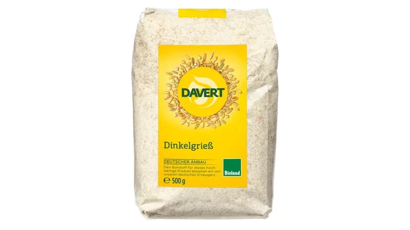 Dinkelgrieß Bioland, 500g
