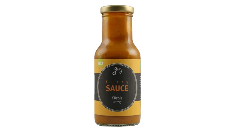 Curry-SAUCE Kürbis würzig Bio - ohne Tomate - vegan Gallerie Bild 4