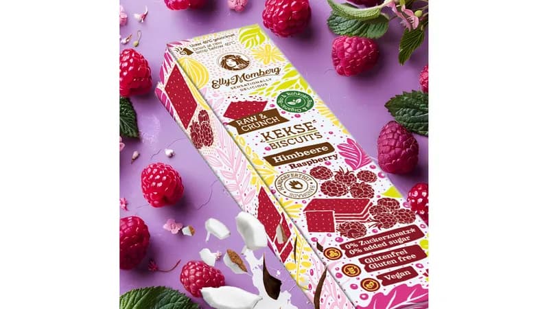 BIO Rohkost-Kekse - Himbeere - Raw & Crunch Gallerie Bild 3