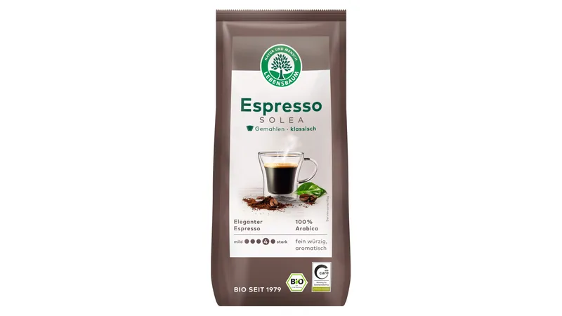 Espresso Solea, gemahlen, klassisch