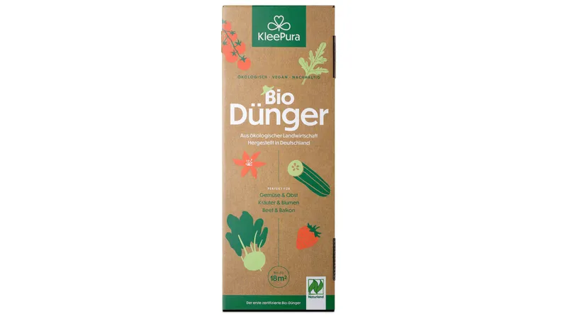 KleePura BioDünger aus 100% Bio-Klee und Bio-Luzerne (Naturland) von grünerdüngen GmbH
