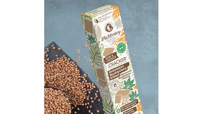 BIO Rohkost-Gemüse - Cracker - Gekeimter Buchweizen & Hanf - Raw & Crunch von Elly Momberg Gallerie Bild 3
