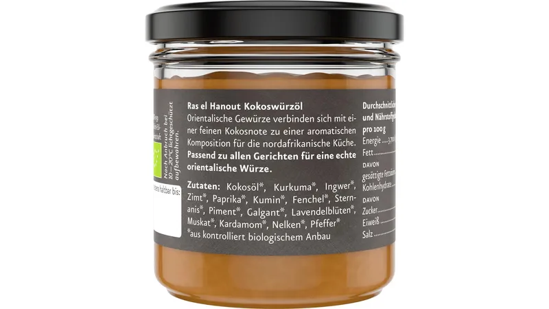 Ras el Hanout Kokoswürzöl EG-Bio 100 g