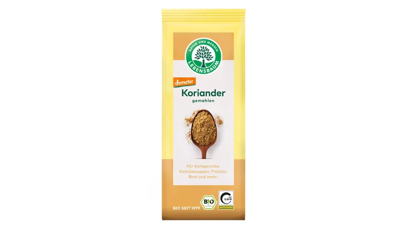 Koriander, gemahlen