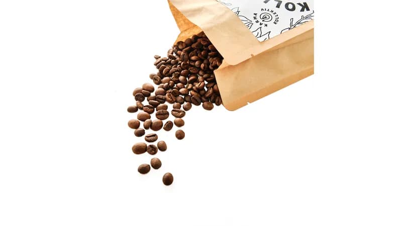 KollektivCafé Kräftig, Bio-Röstkaffee mit ganzen Bohnen